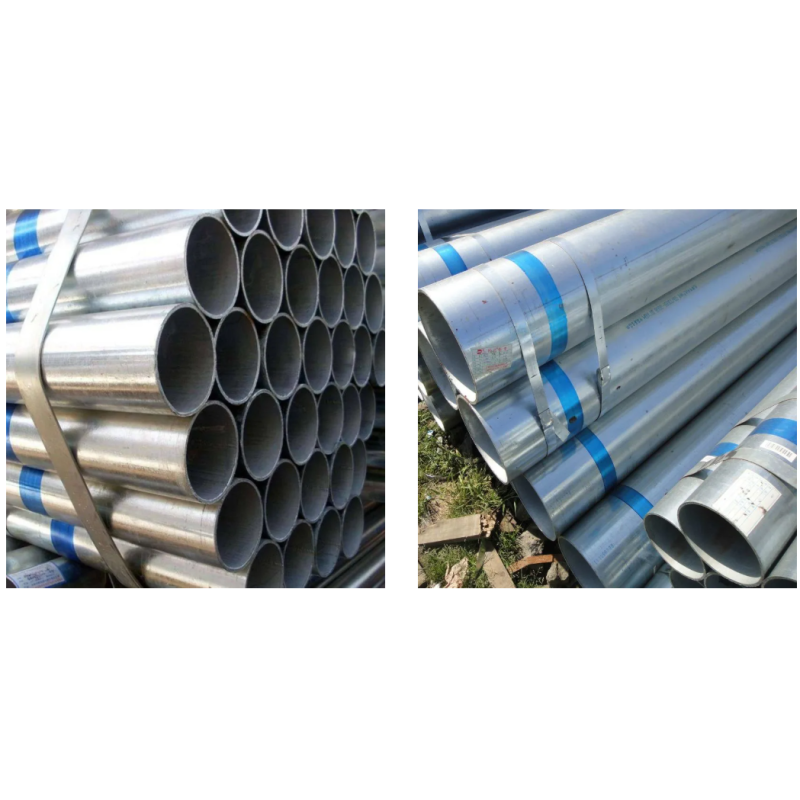 JIS / ASTM / G550 Customizable Iron Hot Dip Galvanized Pipe