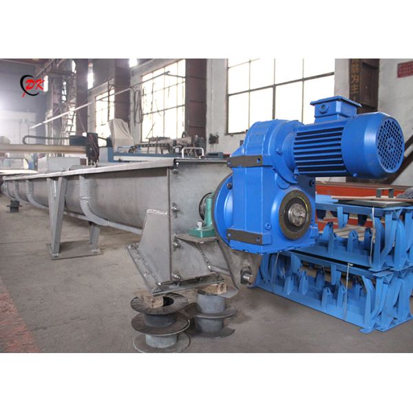 Salt Flexible Auger Screw Conveyor Transmission Belt Conveyor Heat Resistant