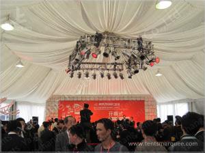China Luxury Decoration Gazebo Canopy Tents , Glass Wall Outside Gazebos Canopies on sale