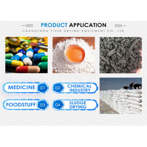 Customizable 52m2 Industrial Hollow Paddle Dryer For Sludge