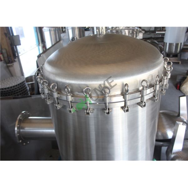 Pharmaceutical Grade Sanitary Filter Housing SS304 Material Spring Water Production
