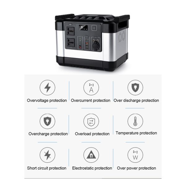 DC 19V Portable Power Stations Rechargeable Practical For Camping