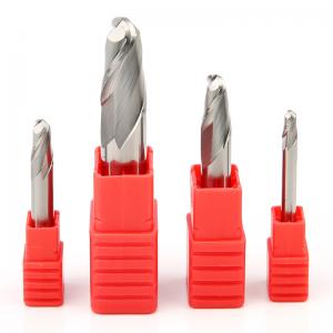 China Custom Tungsten Carbide End Mill Sharp Durable Cnc Ball Nose End Mill on sale