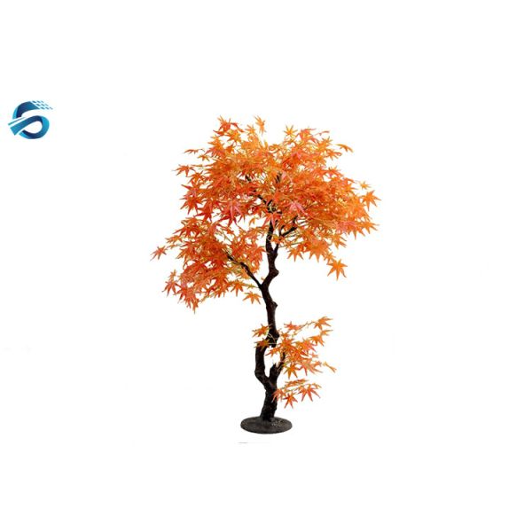 Anti Aging Artificial Green Trees No Watering Distinctly Visual Effects