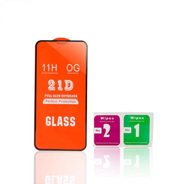 21D Anti Shock High Transparent 9h Temper Glass Screen Protector For Samsung