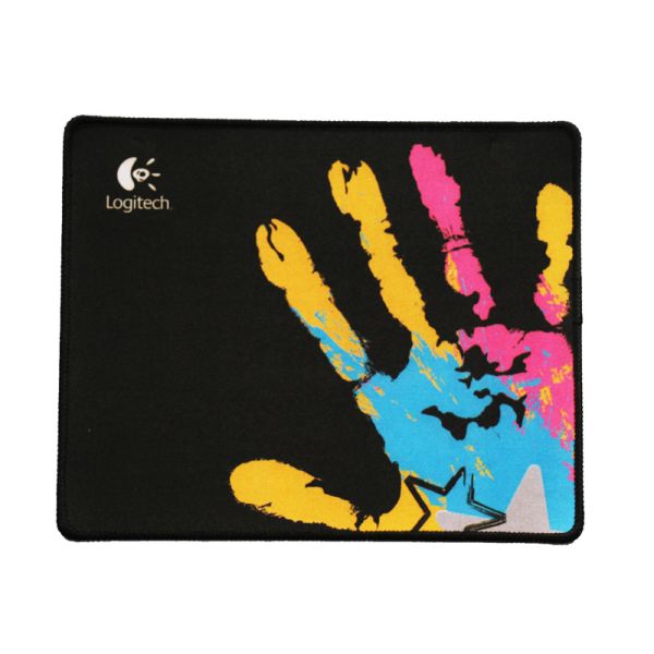 Nature Rubber Fabric Cloth Mouse Pad With Full Color Sublimation Printing