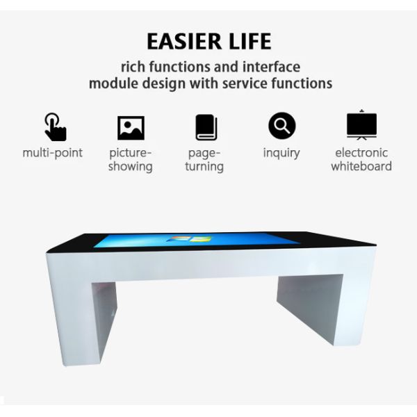 55 inch 4k screen game android kids digital signage smart multi touch table price