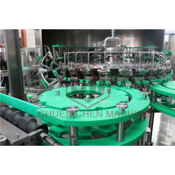 Olive Oil Glass Bottle Filling Machine Juice Processing Screw Capping