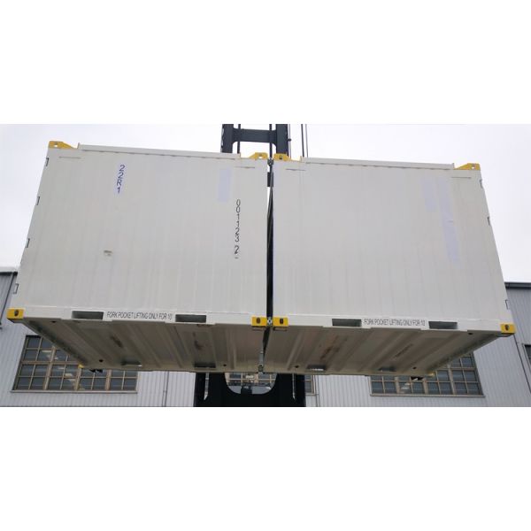 10 Feet DNV 2.7-1 Standard Container Freezer Frozen Offshore Refrigerated Reefer with CSC Certificate and Sling Leg Angle Max 45 degree