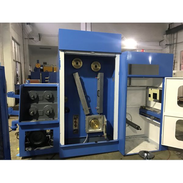 22 DT Fine Copper Wire Drawing Machine With Annealer & Large Spool , Small Wire Drawing Machine
