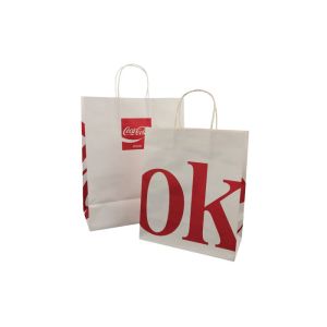 Buy cheap Unique Sustainable Personalised Paper Bags / Custom Printed Grocery Bags from wholesalers