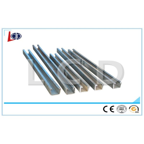 50HZ C Channel Roll Forming Machine , Solar Power Bracket Metal Roll Forming Machine