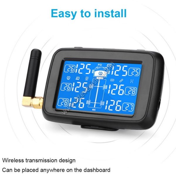 Factory Supply 12V Truck tpms tyre pressure monitors system TPMS Truck with internal external sensors