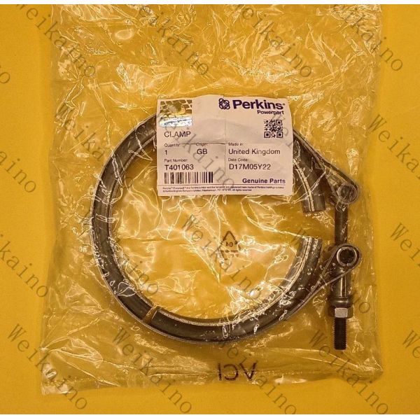 T401063 CH11497 Genuine Perkins Exhaust Manifold Clamp