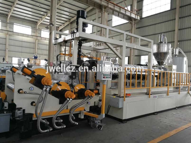 JWELL Twin Screw Dry-free Vented PET sheet production line