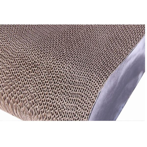 Curved Profile Corrugated Cardboard Cat Scratchers With Distinctive Smell