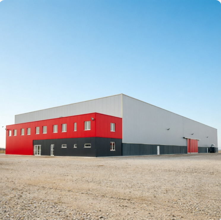 Customizable Prefabricated Warehouse Steel Structure Building with Corrosion and Seismic Resistance
