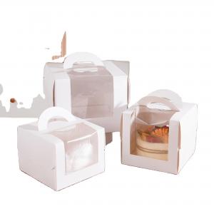 Buy cheap Big Transparent Window Disposable Cake Box for Birthday Cake in Bakery Shop product