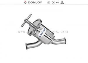 Buy cheap ANSI 304 SS Clamp Y Type Strainer , DN40 Sanitary Y Strainer Stainless Steel product