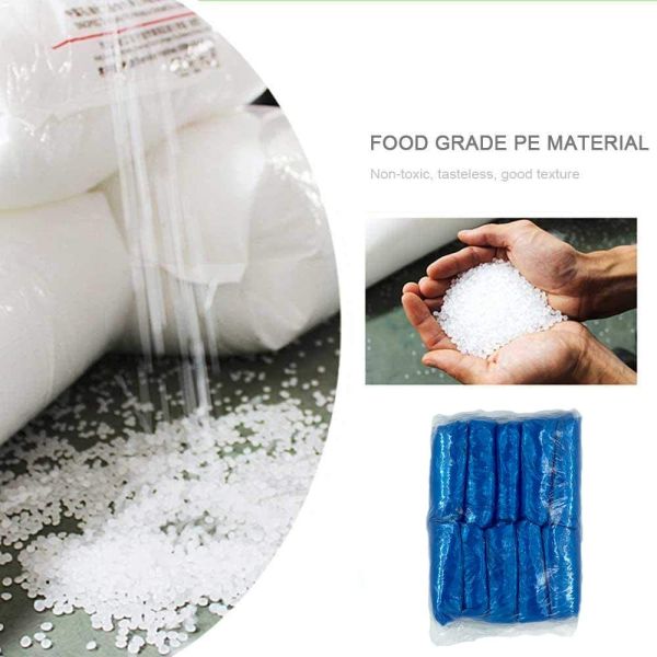 S&J Polyethylene Ldpe disposable wholesale plastic arm sleeve cover blue PE oversleeve