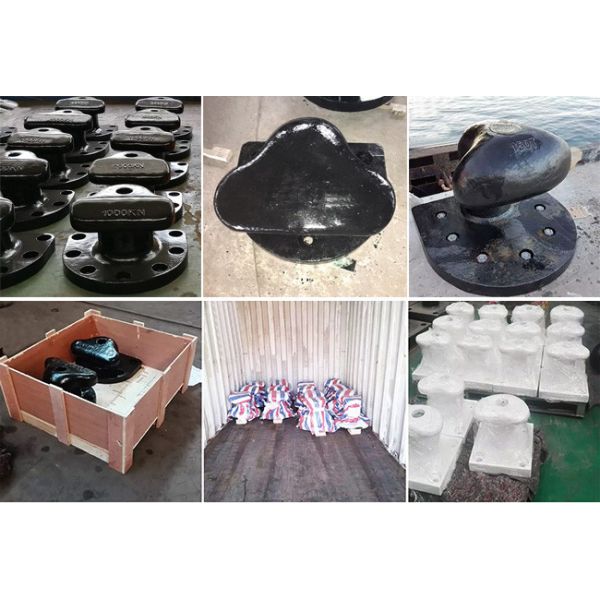 Durable Tee Head Mooring Bollards Marine Cast Iron Qt450 Boat Ship Parts