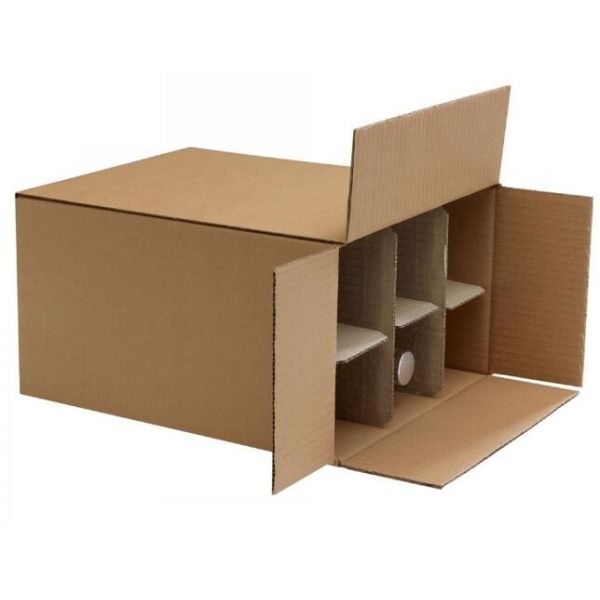 corrugated fruit packing box, kraft paper, gloss lamination, offset printing, foldable box,flower cone,flowral packaging