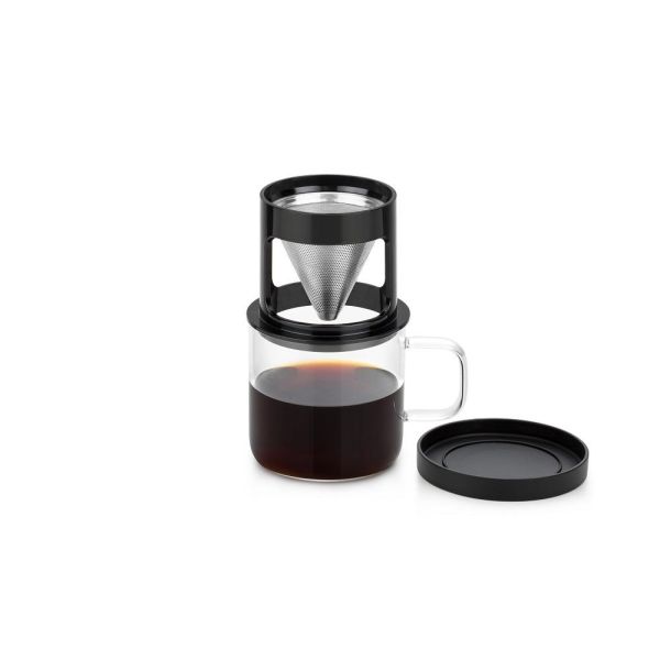 custom Hand Drip Coffee Maker Fine Mesh Coffee Filter Strainer 304SUS