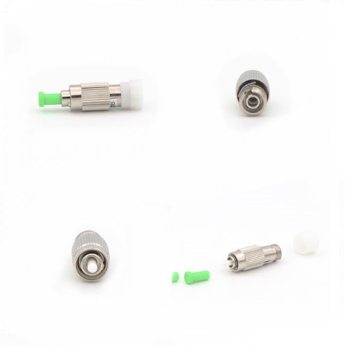 Fixed / Plug Type Fiber Optic Attenuator Plastic FC/APC Male To Female Singlemode