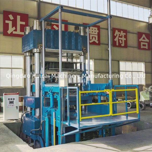 75KW Solid Tyre Hydraulic Vulcanizing Press for Hot Pressing to Meet Customer Requirements