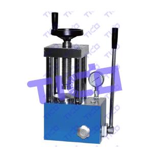China Lab Benchtop Drying Powder Tablet Hydraulic Punching Equipment For Preparing Compound Samples on sale