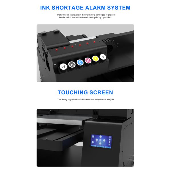 KECAI Factory Direct Supply High Speed A3 3040 UV Led Flatbed Printer With Double XP600 Print Heads for Acrylic Bottle Wood