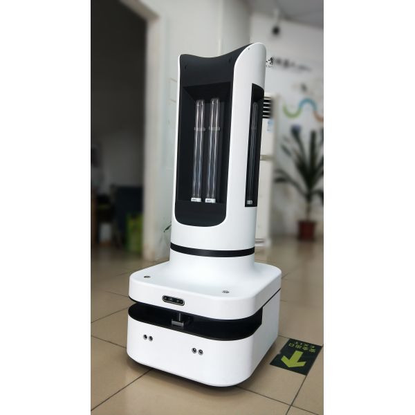 Lithium Battery 30Ah 250r/Min 200W Uv Disinfection Robot