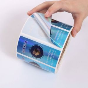 PVC Printing Label Stickers Offset Printing / Digital Printing Customized