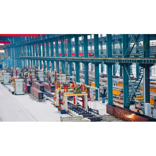 Soundproofing Steel Frame Structure System Prefabricated Metal Warehouse