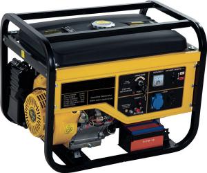 Buy cheap AC Single Phase Portable Gasoline Powered Generator , 1000W Home Electric Generators product
