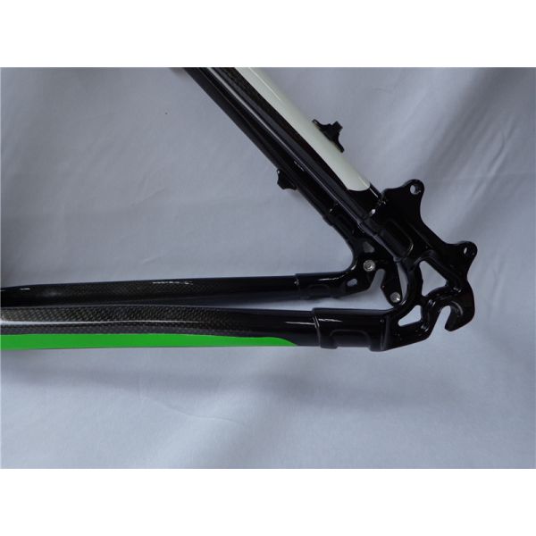 Carbon MTB Frame 26er 15"/17 NT02 Mountain Bicycle/Bike Frame Bright-green Decal