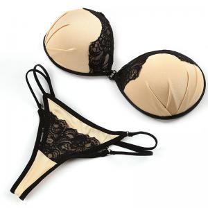 Buy cheap FA007 Sexy Panties and strapless Bra Sets Women Underwear Lingerie product