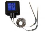 Bluetooth Connect Digital Food Thermometer , Dual Probe Smoker Grill BBQ