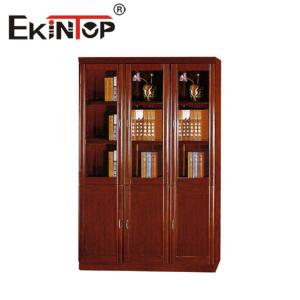Buy cheap Chinese Office Floor File Cabinet Walnut Color Book Storage Cabinet product