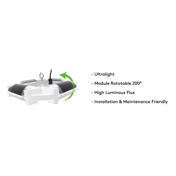 5 Years Warranty 150W High Bay LED Lights White Led High Bay Lighting Build - in sensor available