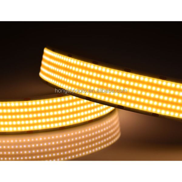 3000K/4000K/6000K Color Temperature 1600leds/m COB LED Strip for Professional Lighting