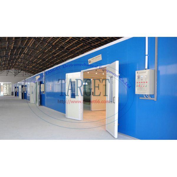 Drawn draft spray booth, furniture painting