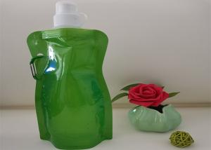 China Large Capacity Plastic Water Juice Stand Up Pouches , BPA Free Drink Spout Pouch on sale