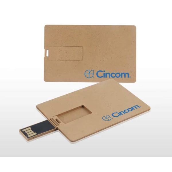 Recycled Biodegradable Credit Card Flash Drive Business Credit Card USB Flash Drive Easy to Carry