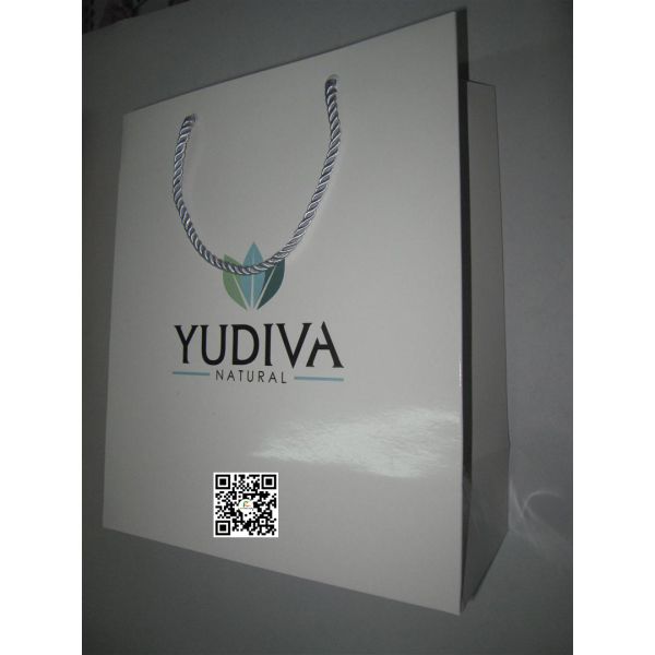 New fancy custom high quality printed shopping paper bag