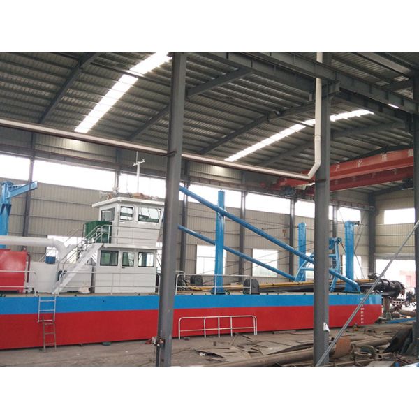 500 Cubic Meter Model Steel Hull Material Sand Dredging Vessel for Large-Scale Dredging Operations