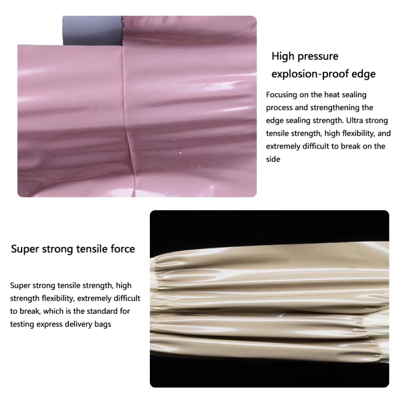 Colored Express Delivery Bags Plastic Thickened Logistics Mailing Packaging Bags Self-adhesive Large Waterproof Bags
