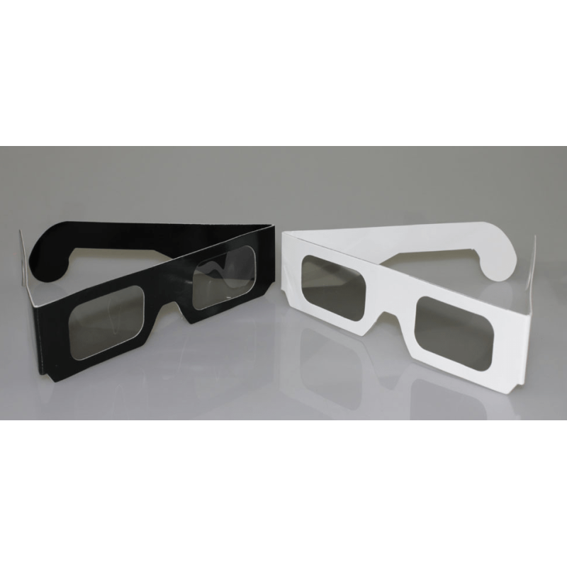 Paper 3D Glasses Disposable Circular, linearly polarized 3D glasses