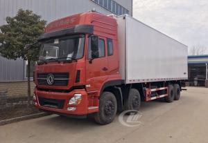 Buy cheap Dongfeng Commercial Refrigerated Box Truck 12 Wheel 245hp 20 Ton -18 ℃  Degree product