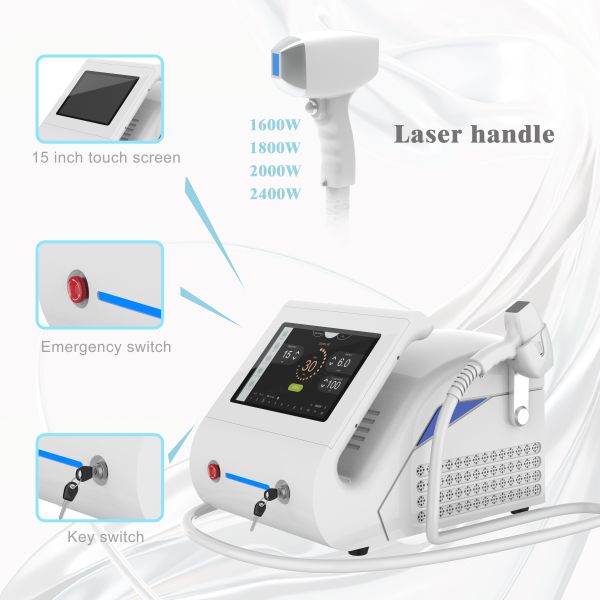 6-16 Laser Bars Hair Removal Machine for Permanent Epilation in Professional Setting